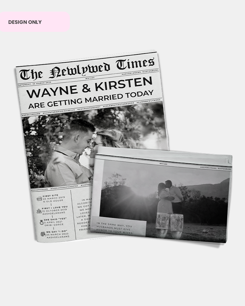 Wedding Newspaper