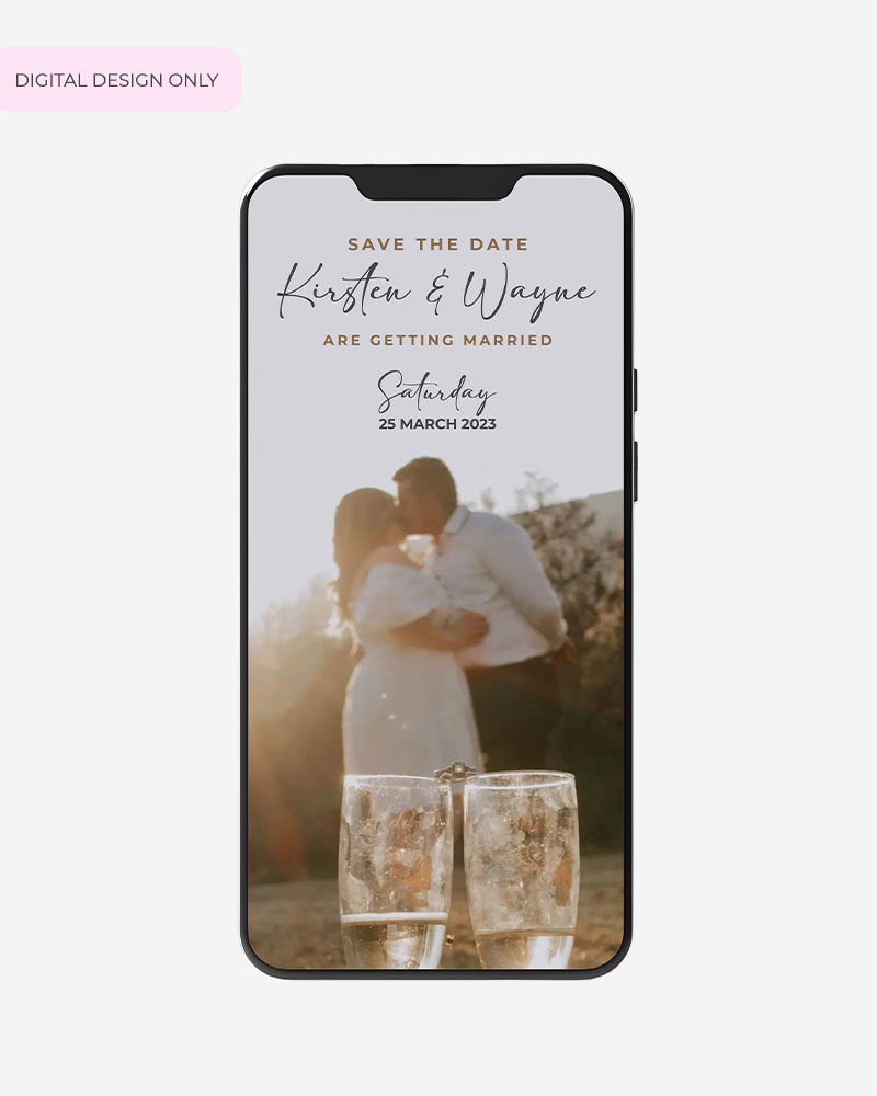 Save The Date Design